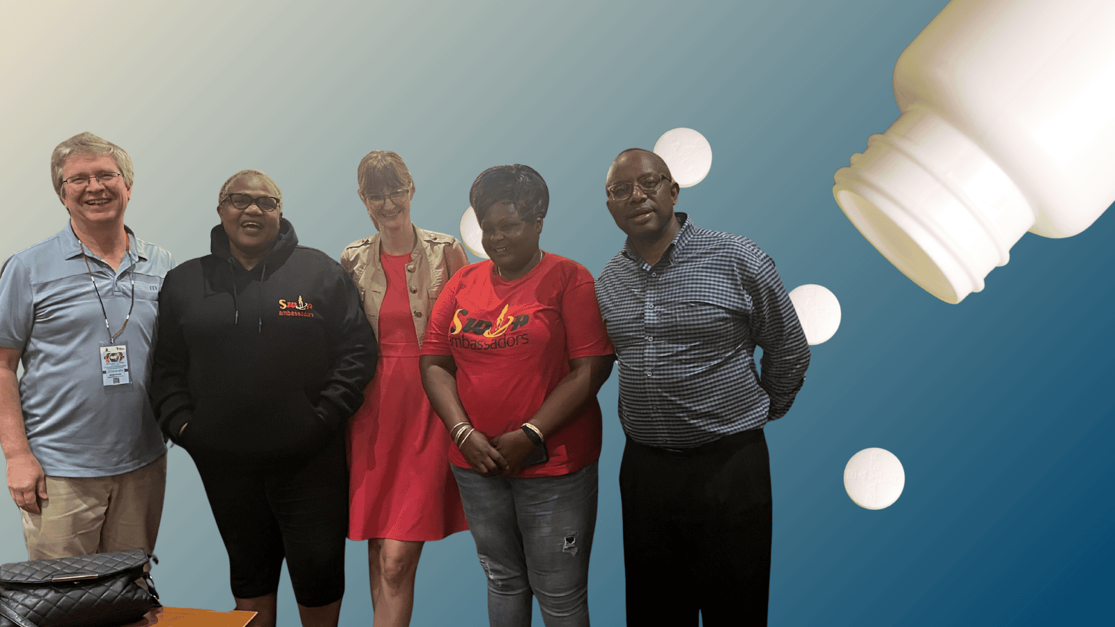 Team members of CTN+316, including Dr. Keith Fowke and Julie Lajoie.